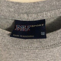 MV SPORT Connecticut Baseball Graphic T-Shirt M Heather Gray Minor League 2016