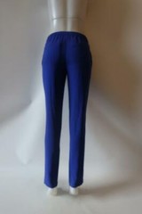 WOMEN T. BABTON BLUE TIE WAIST PANTS SZ XS*