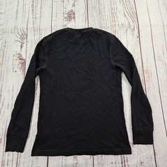 Old Navy Soft-Washed Black Long Sleeve Tri-Blend Thermal T-Shirt Men’s M