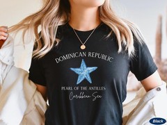 Dominican Republic Shirt Travel Gift for Caribbean Sea Trip Lovers Souvenir Tee