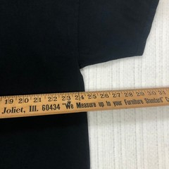 Fruit of the Loom NYC New York City Embroidered Black T-Shirt Mens 2XL