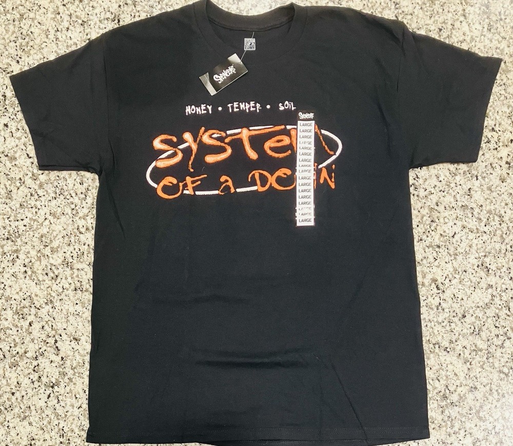 System Of A Down Honey Temper Soil Shirt • Men’s Large • Spencer’s, New With Tag