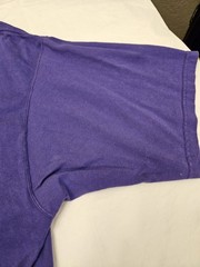 VTG Pluma Shirt Men Purple Heavyweight 100% Cotton Crewneck Blank XL