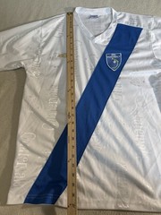 Vintage Guatemala Umbro Futbol Soccer Jersey White Size Medium 90s Nostalgia