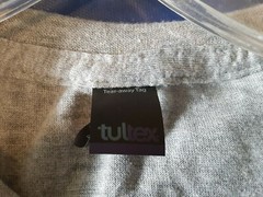 Tultex CUERVO Short Sleeve Grey TShirt Size Small SHIPS FREE