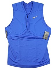 Nike Pro Men’s Compression Padded Tank Top 4XL Vest Tight Fit Protective Blue