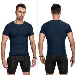 Men’s Compression Shirts 3/5 Pack, Short Sleeve Athletic Compression Tops Coo…