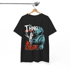 The Thing 1982 Movie T-Shirt – R.J. MacReady Graphic Tee, Outpost 31 Horror