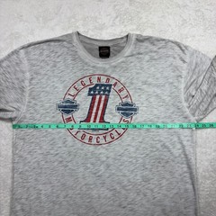 Harley-Davidson Shirt Mens XL Gray Legendary Motorcycles Tripp’s Amarillo TX Tee