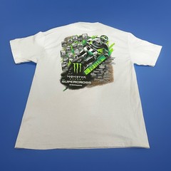 Monster Energy AMA Supercross T-Shirt 2015 FIM World Championship X-LARGE Gray