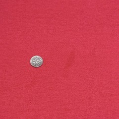 Vintage 1990s Fruit of the Loom Single Stitch Red Blank T-Shirt Size XL