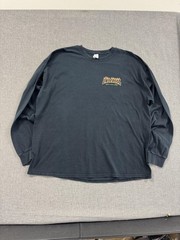 Underdog T-Shirt NYHC Flames Hardcore Band Tee Mens 2XL Black Long Sleeve