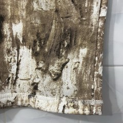 Art & Motion Retro Camo Tree Bark Fleece T-Shirt Men’s Size Medium Streetwear