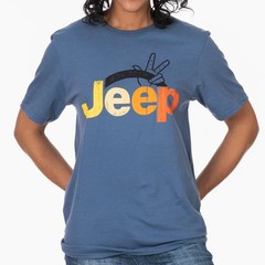 Jeep Wave T-Shirt – brand new blue peace wave shirt Sizes S-XL