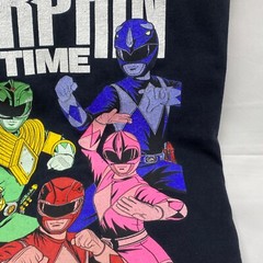 Mighty Morphin Power Rangers Graphic Print T shirt Size 2XL