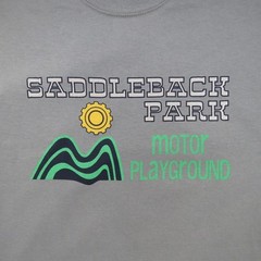 Saddleback Park Motor Playground motocross t-shirt Orange County Califorina AMA