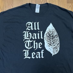 Men’s “All Hail the Leaf” JR Tobacco Cigar Black Shirt Size 3XL