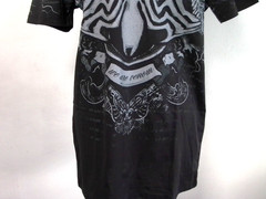 Marvel Man T-Shirt Print Venom Grunge Short Sleeve Black Size M (38-40) NWT