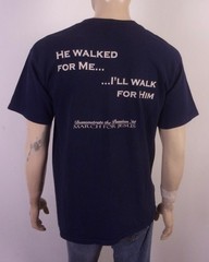 vintage 90s single stitch March For Jesus 1998 T-Shirt 2 sided Xian Lord’s Gym L