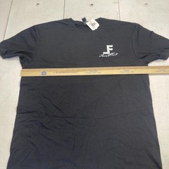 Lane Frost Shirt Mens Large Black Legend Lives Forever Graphic Tee Rodeo Bull