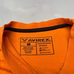 Avirex Eagle Crest Short Sleeve T Shirt Men’s Medium Y2K Grunge
