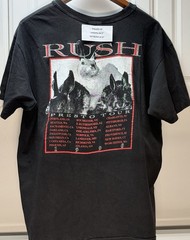 RUSH shirts LOT # 2 of 12 Shirts L and XL