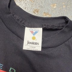 Vintage 80s Army Operation Desert Storm Black Jostens T shirt Men Size XL
