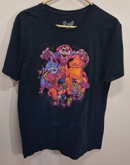 Conker’s Bad Fur Day T-shirt mens Large Black SS Smoke-Free Home