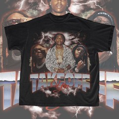 Take OFF Migos Tribute Tshirt New Black