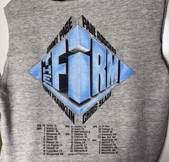 Vtg 80s 1985 The Firm Jimmy Page Paul Rodgers Tour Crop T-Shirt Size XL