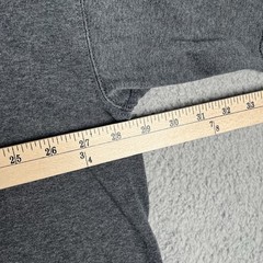 VINTAGE Russell Athletic Shirt Mens XXL Gray Pro Cotton Y2K Heavyweight Blank