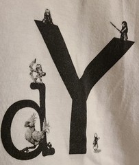 Ground Y Logo Print T Shirt Final Fantasy Brave Exvius White Size3 Mens