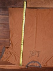 Good Karma Life Is Good SIMPLIFY Ringer T-Shirt 100% Organic Cotton Log Cabin XL