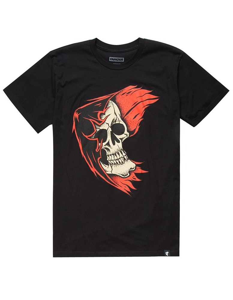Famous Stars And Straps REAPER BADGE Men’s Short Sleeve T-Shirt Black Small