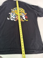 Vintage Warner Bros Hollywood Studio Tour 2006 Looney Tunes Black T Shirt Size L