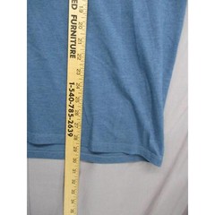 Vortex Blue Graphic Crew Neck Short Sleeve T-Shirt Mens Size 2XL 7oz