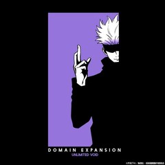 Jujutsu Kaisen Gojo Satoru T-shirt Black