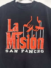 Mens XL La Mission San Pancho San Francisco Short Sleeve T Shirt Yay Area Bay