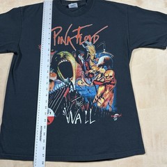 Vintage Pink Floyd The Wall Tee Shirt Yazbek Large Rock Death Double Sided