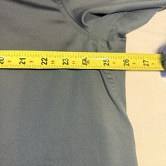 Duluth Trading T Shirt Cooling Henley Performance Tee Men’s XL Gray Short Sleeve