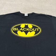 Batman Blackout,The Dark Night Mens T Shirt. Size XL
