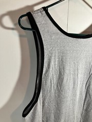 Unbranded Mens Medium Sleeveless Graphic Print Textured Fabric