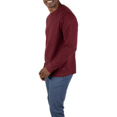 Tailor Vintage Airotec Performance Stretch Waffle Long Sleeve Crew Tee