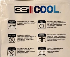 Men’s 32 Degrees Cool S/S Quick Dry V-Neck T-Shirt, SZ S,M,XXL, 5 Colors