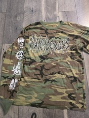 Suicideboys Men’s L Camo Hip-hop Rap Streetwear Long Sleeve Logo G59 Y2K