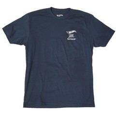FASTHOUSE Hot Wheels Full Tilt Midweight Short Sleeve Tee (Navy, Medium)