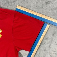 DISNEY T-Shirt Mens XXL Red Mickey Mouse Original Graphic Tee Retro Casual