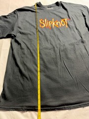 Slipknot Hard Metal Rock NWOT Mens Tour 2024 Concert 2XL Distressed Look F19