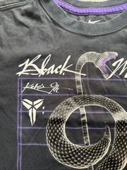 Nike Dri-FIT Kobe Bryant Black Graphic T-Shirt M Black Mamba Rare Basketball