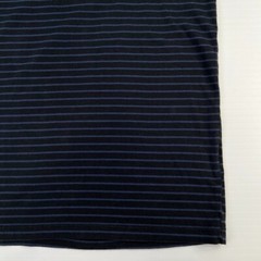 Topman Shirt Men Medium Slim Fit Navy Stripe Navy Classic Work Party Core Go
